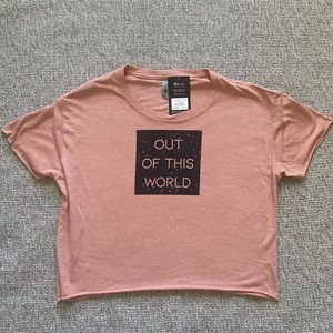 Out of this World cropped tee
